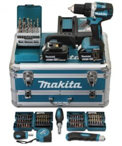 Makita DDF484RTX6, 18V 13mm (1/2") Cordless Driver Drill Brushless Set with Accessories