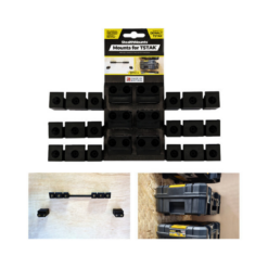StealthMounts Storage Box Mounts for Dewalt T-STAK Storage Box [SKU: OM-STAK-3]