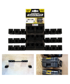 StealthMounts Storage Box Mounts for Dewalt T-STAK Storage Box [SKU: OM-STAK-3]