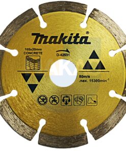 Makita D-42531 Dry Segmented Diamond Wheel 105mm