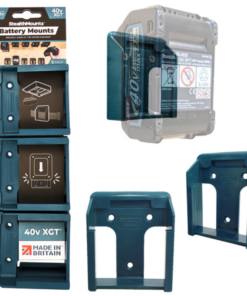 StealthMounts Battery Mounts for Makita 40V XGT Series [SKU: BM-MK40-BLU-6]