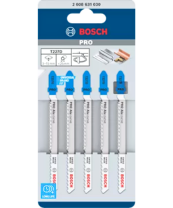 Bosch Pro Alu Curve T227D Jigsaw Blade for Aluminum Cut, T-Shank Type
