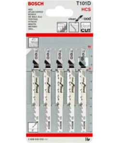 Bosch T101D Jigsaw Blade for Wood Straight Clean Cut, T-Shank Type