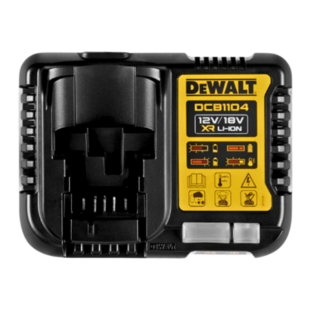 DEWALT 12V/20V MAX MULTI VOLTAGE FAST BATTERY CHARGER, 4AMP, 220-240V, DCB1104-B1