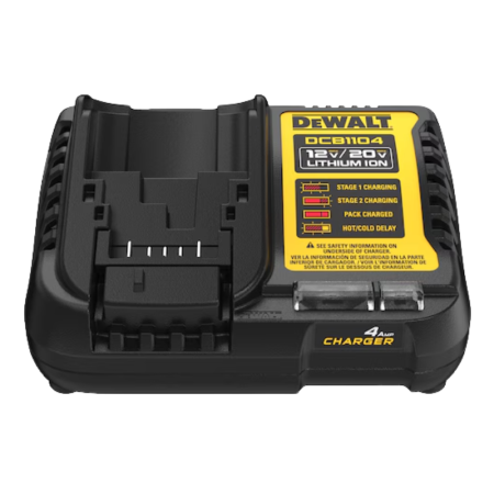 DEWALT 12V/20V MAX MULTI VOLTAGE FAST BATTERY CHARGER, 4AMP, 220-240V, DCB1104-B1 - Image 2