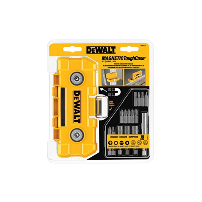 DEWALT 15PC Screw Bits Set With Magnetic ToughCase, DWMTC15