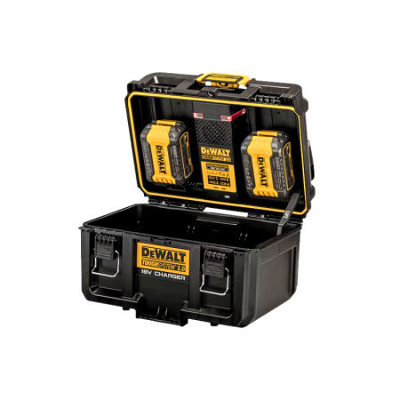 DEWALT DUAL PORTS FAST CHARGER BOX TOUGHSYSTEM 2.0 SERIES FOR 12V/ 18V BATTERIES, DWST83471-QW - Image 4