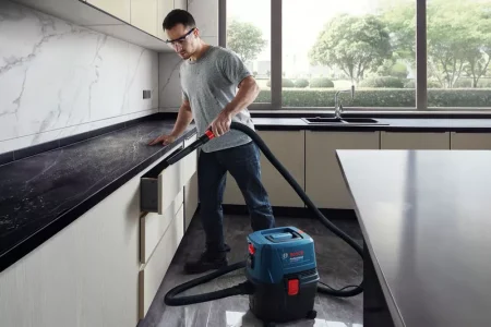 Bosch GAS 15 PS Professional Wet/Dry Vacuum Cleaner 15L, 270mbar, 1100W - Image 2