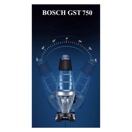 Bosch GST 750 Professional Jigsaw, 230V, 520W - Image 3