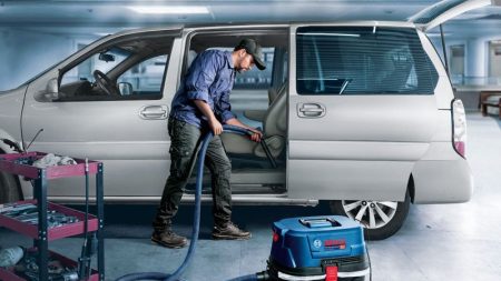 Bosch GAS 12-25 PL Professional Wet/Dry Vacuum Cleaner 21L, 200mbar, 1250W - Image 3