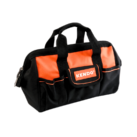KENDO 12" (32CM) Multi-functional Nylon Open Mouth Tool Bag, 90162 - Image 2