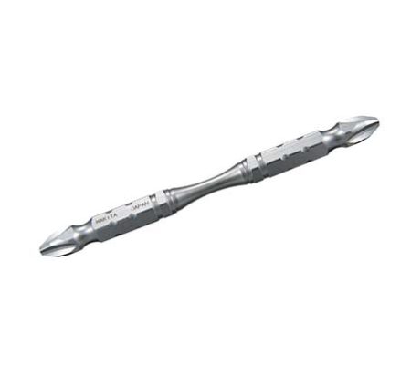 MAKITA 10PCS MAGNETIC DOUBLE ENDED SILVER TORSION SCREW BITS SET, PH 2, 1/4 HEX SHANK (E-FORM, NZ), 110MM, B-52037 - Image 2