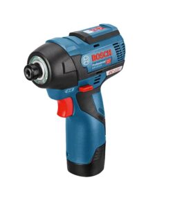 Bosch GDR 12 V-EC Professional Cordless Impact Driver with 2 x 2.0 Ah Li-ion Batteries