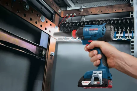 Bosch GDX 180-LI Professional Cordless Impact Driver/Wrench with 2 x GBA 18V 2.0Ah Batteries - Image 5