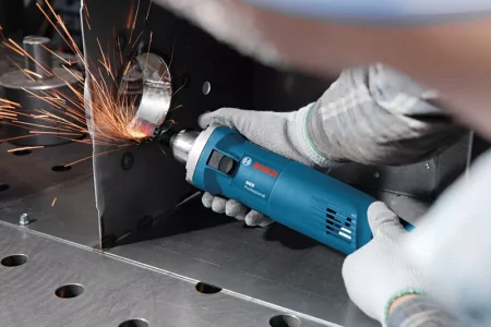 Bosch GGS 28 C Professional Straight Grinder with Spanner 240V, 600W - Image 3