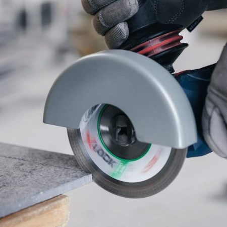 Bosch GWX 9-125 S Professional Corded Angle Grinder with X-LOCK 230V/900W - Image 4