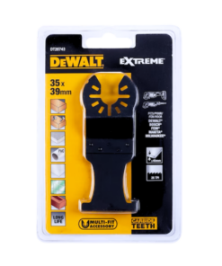 DEWALT DT20743-QZ, Carbide Plunge Cut Oscillation Blade for Wood / Metal Cuts, 35MM
