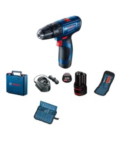 Bosch GSB 120 Professional Cordless Impact Drill Combi with 2 x Batteries GBA 12V, 2.0Ah