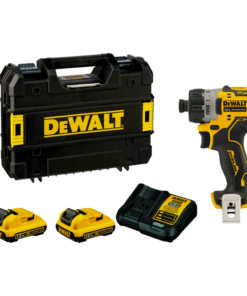 Dewalt DCF601D2, 12V XR Brushless 1/4" Screwdriver 8NM 1100RPM (2 X 2.0AH Batteries+ 1 X Charger)
