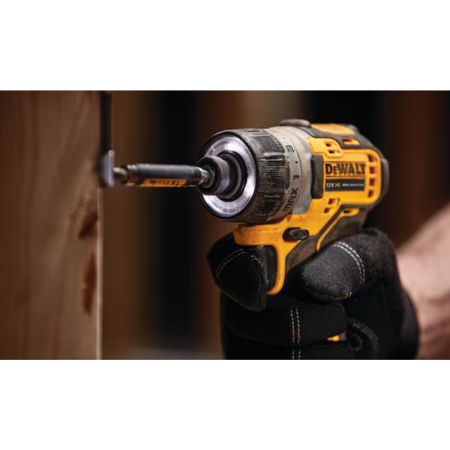 Dewalt 12V XR Brushless 1/4" Screwdriver, 8NM, 1100RPM, (2 X 2.0AH BATTERIES + 1 X CHARGER) - Image 3