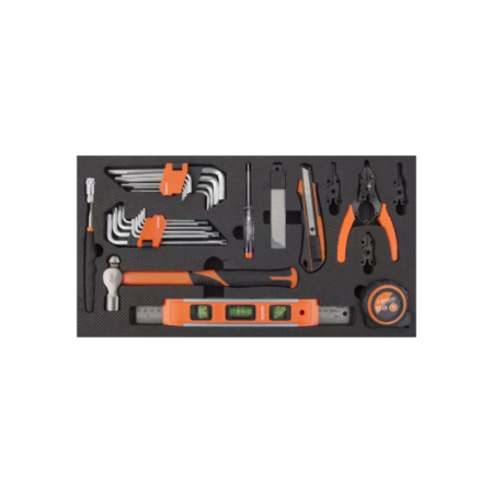 KENDO KD90343, Premium 145PC, 5-Layers Portable Drawer Cabinet Tool Set - Image 3