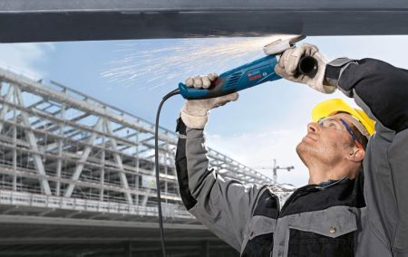 Bosch GWS 18-150 L Professional Corded Angle Grinder 1800W - Image 4