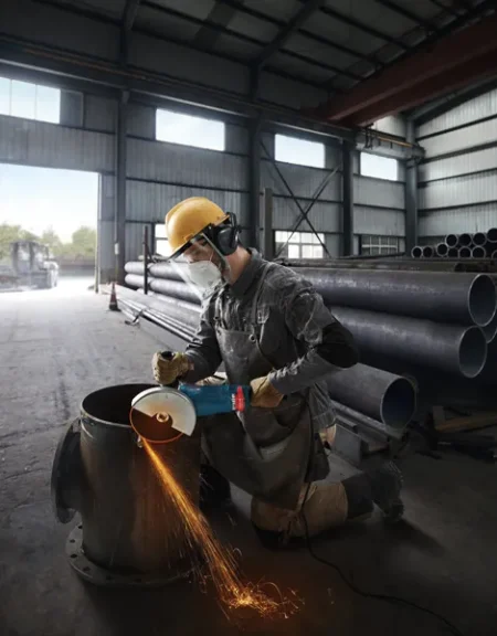 Bosch GWS 24-180 JZ Professional Corded Angle Grinder 2400W - Image 3