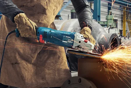 Bosch GWS 24-180 JZ Professional Corded Angle Grinder 2400W - Image 7