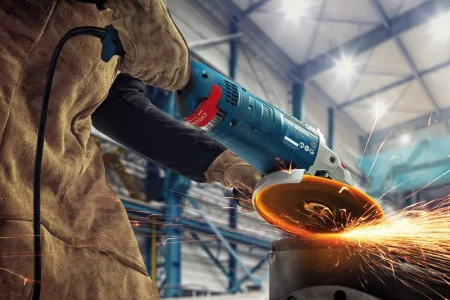 Bosch GWS 24-180 JZ Professional Corded Angle Grinder 2400W - Image 8