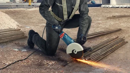 Bosch GWS 24-180 JZ Professional Corded Angle Grinder 2400W - Image 16