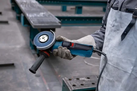 Bosch GWS 12-125 P Professional Corded Angle Grinder 1200W - Image 5