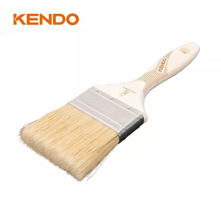 Kendo Bristle Paint Brush Wooden Handle