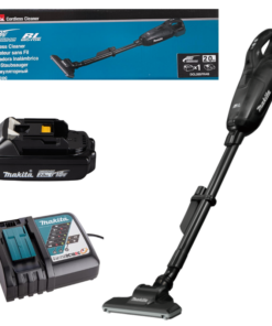 MAKITA DCL285FRAB, 18V  CORDLESS STICK VACUUM CLEANER SET,  4-MODES, LIGHTWEIGHT (BLACK)