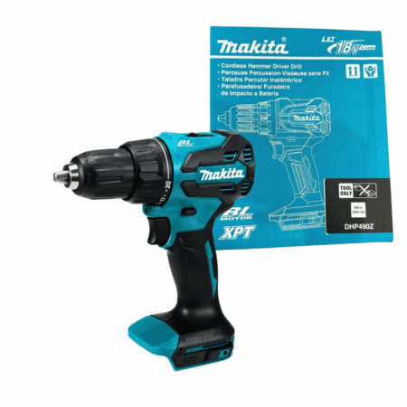 MAKITA DHP490Z, 18V LXT Cordless Drill Driver, Brushless Motor, 2 Speed Modes (BARE TOOL ONLY)