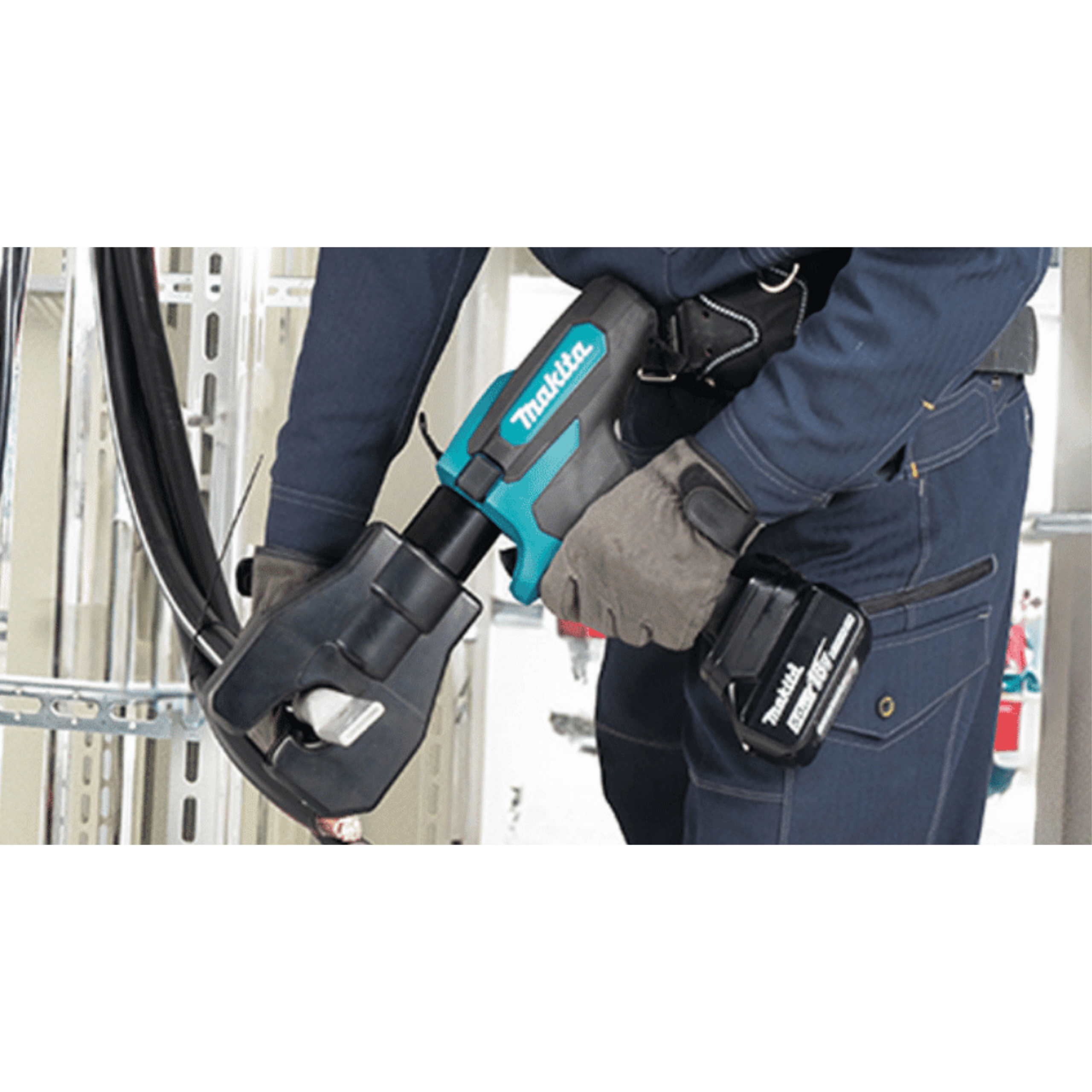 MAKITA DTC303ZK, 18V CORDLESS CABLE CRIMPER (BARE UNIT) - Image 5