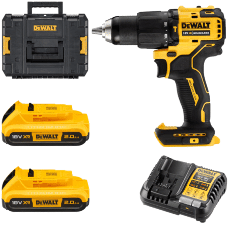 DEWALT DCD709L2, 18V / 20VMAX BRUSHLESS HAMMER DRILL DRIVER SET