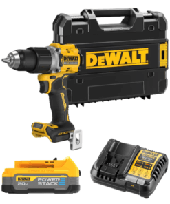 DEWALT DCD805E1T, 18V / 20VMAX BRUSHLESS HAMMER DRILL DRIVER SET (WITH POWERSTACK BATTERY)