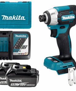MAKITA DTD201RTJ, 18V CORDLESS BRUSHLESS IMPACT DRIVER SET, 4 SPEED MODES, 210NM, T-MODE FUNCTION
