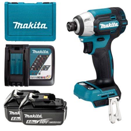 MAKITA DTD201RTJ, 18V CORDLESS BRUSHLESS IMPACT DRIVER SET, 4 SPEED MODES, 210NM, T-MODE FUNCTION