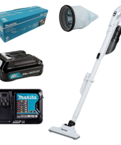 MAKITA CL200FDSA, 12V CORDLESS BRUSHLESS DRY VACUUM CLEANER SET, CYCLONE TYPE