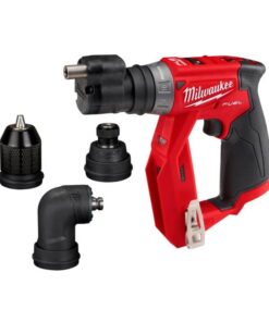 MILWAUKEE M12 FDDXKIT-0X ASIA, M12 FUEL™ INSTALLATION KIT DRILL/DRIVER W/ INTERCHANGEABLE HEADS (BARE)
