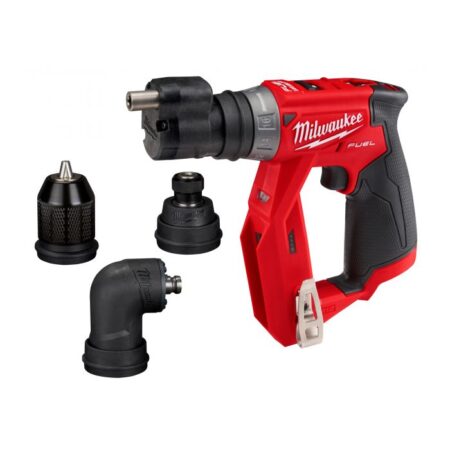 MILWAUKEE M12 FDDXKIT-0X ASIA, M12 FUEL™ INSTALLATION KIT DRILL/DRIVER W/ INTERCHANGEABLE HEADS (BARE)
