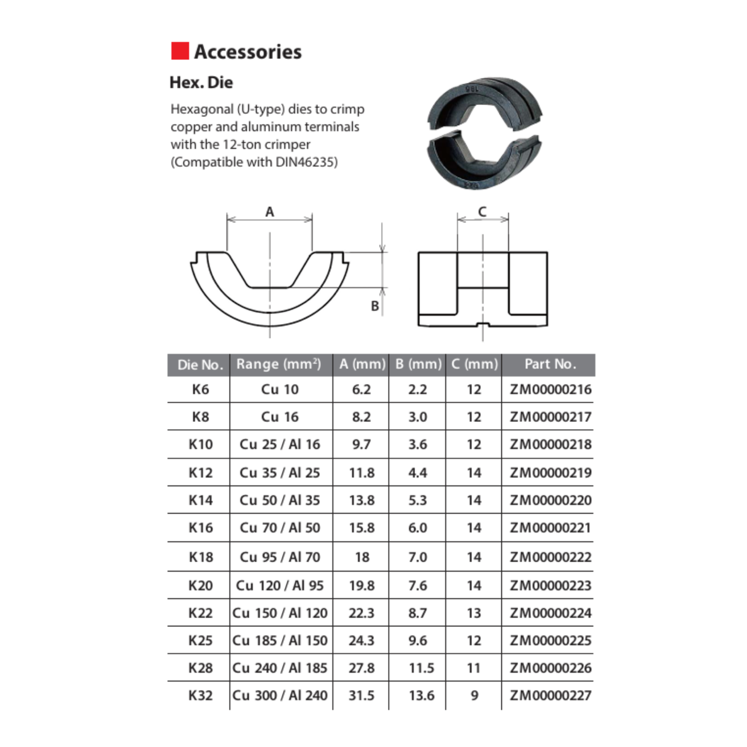 MAKITA DTC301ZK, 18V CORDLESS CABLE CRIMPER (BARE UNIT) - Image 3