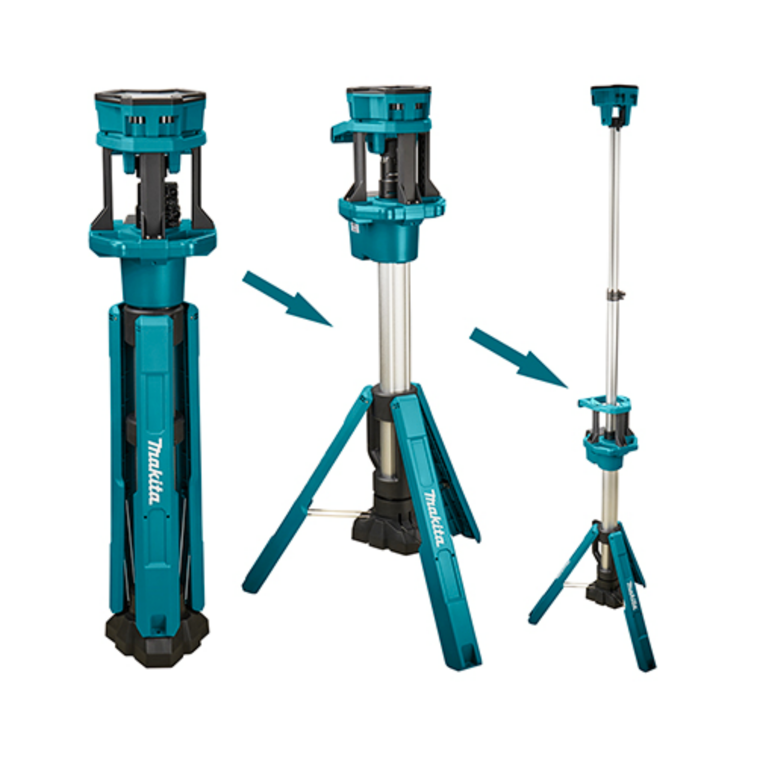 MAKITA DML814, 18V CORDLESS LED TRIPOD WORKLIGHT, 3000 LUMENS - Image 2