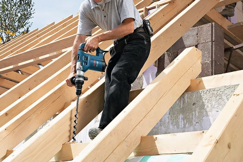 BOSCH PRO GBH 4-32 DFR PROFESSIONAL ROTARY HAMMER WITH SDS PLUS 900 W - Image 2