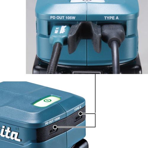 MAKITA ADP002G, 40V USB ADAPTOR (BATTERY NOT INCLUDED) - Image 2