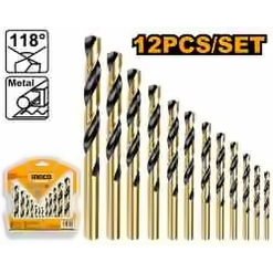 INGCO 11PC HSS DRILL BIT SET 1-6MM AKDB1125