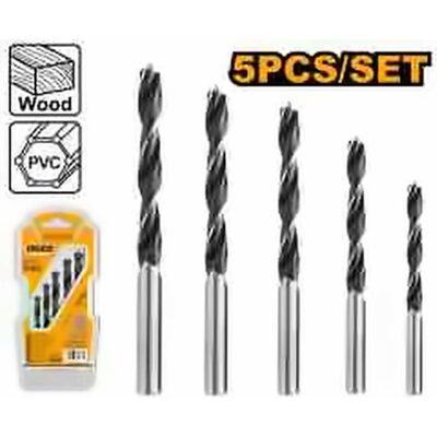 INGCO 5PC WOOD DRILL BIT SET AKDB5055
