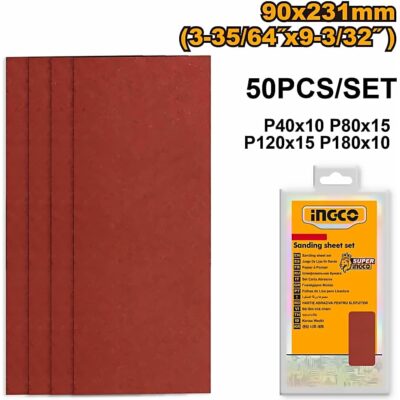 INGCO SANDER SHEET P40 GRIT AKFS2401012