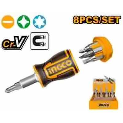 INGCO 7PCS INSULATED SCREWDRIVER SET VDE 1000V AKISDS0708
